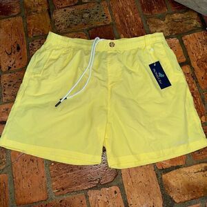 Yellow Properly Tied Shorts
